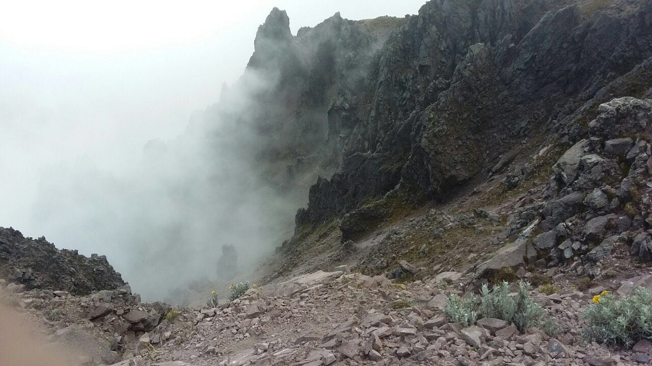 Ascent to the Malinche