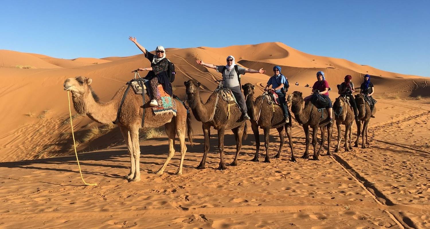 An adventure touring the most emblematic places in Morocco 2 Days Tour To Zagora Camp ;Daraa Valley, Night In The Tent.
