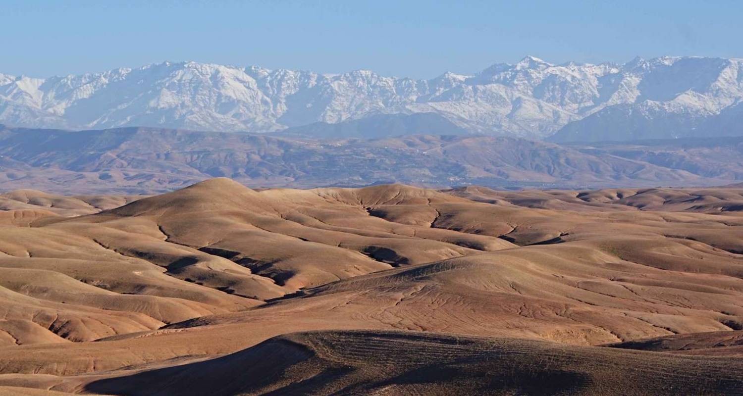 An adventure touring the most emblematic places in Morocco Experince Luxury In The Agafay Desert: 2-Day Tour With Camel