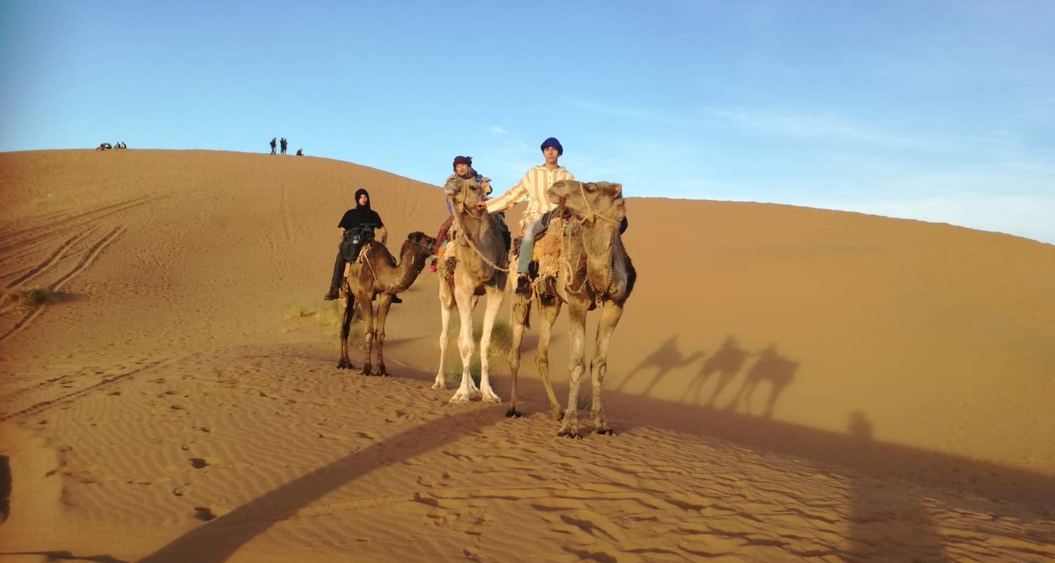 An adventure touring the most emblematic places in Morocco Marrakech 2 Days Tinfou Desert Tour