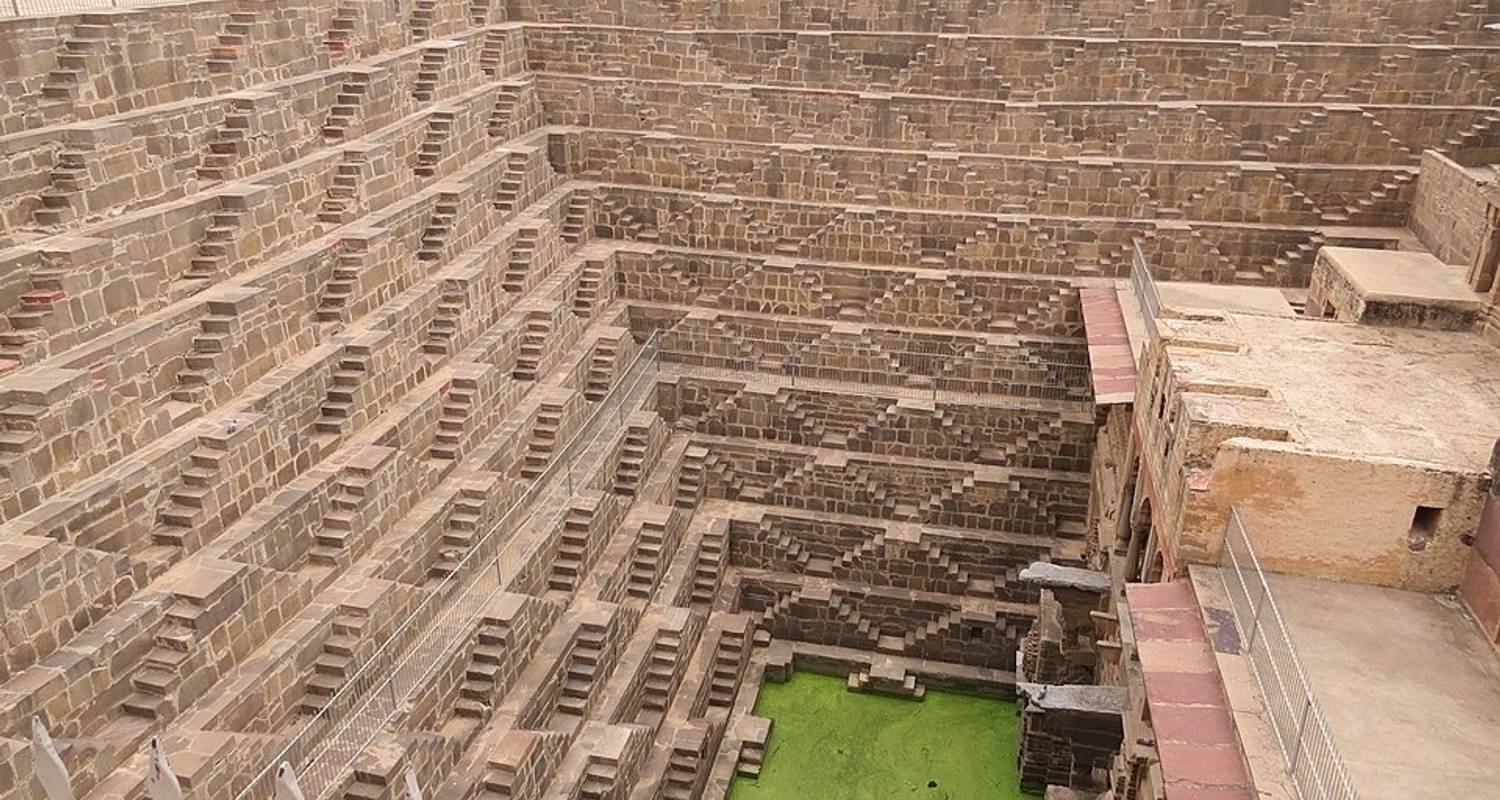 Abhaneri Step Wells With Golden Triangle Tour