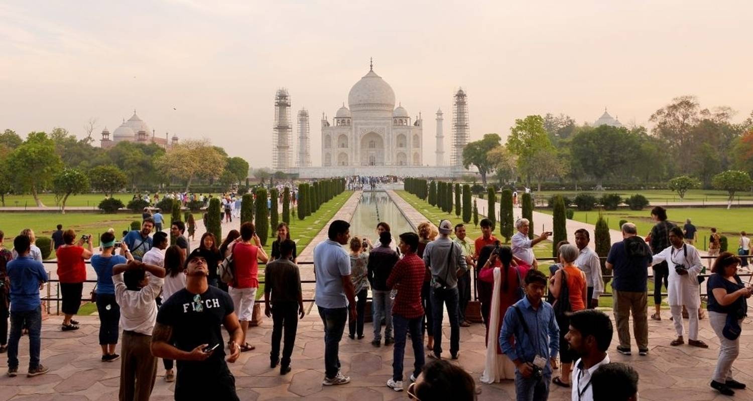 Desert Gems & Taj Majestic From Delhi: Golden Triangle With 