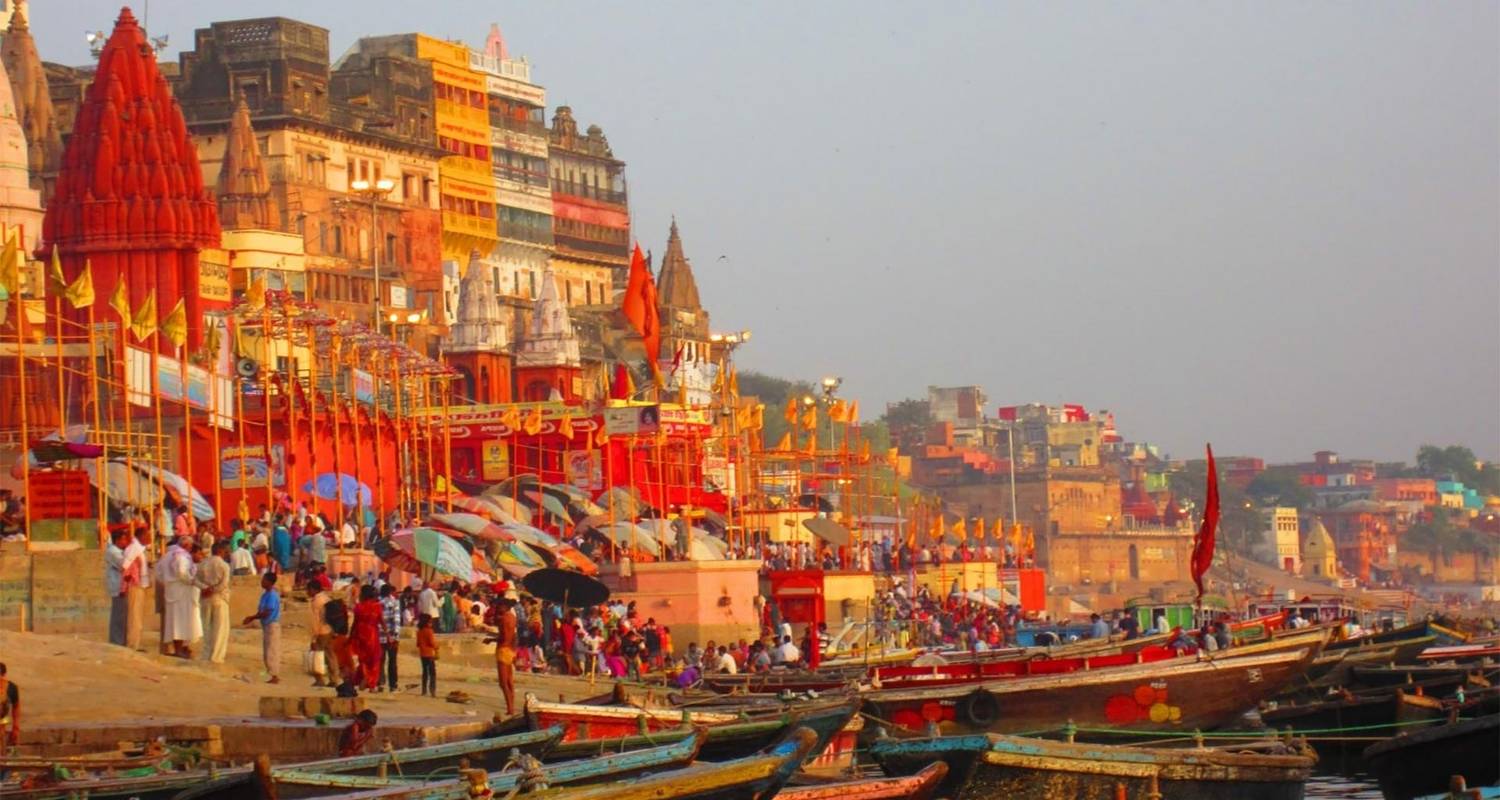 Most Famous Historical Golden Triangle Tour With Varanasi