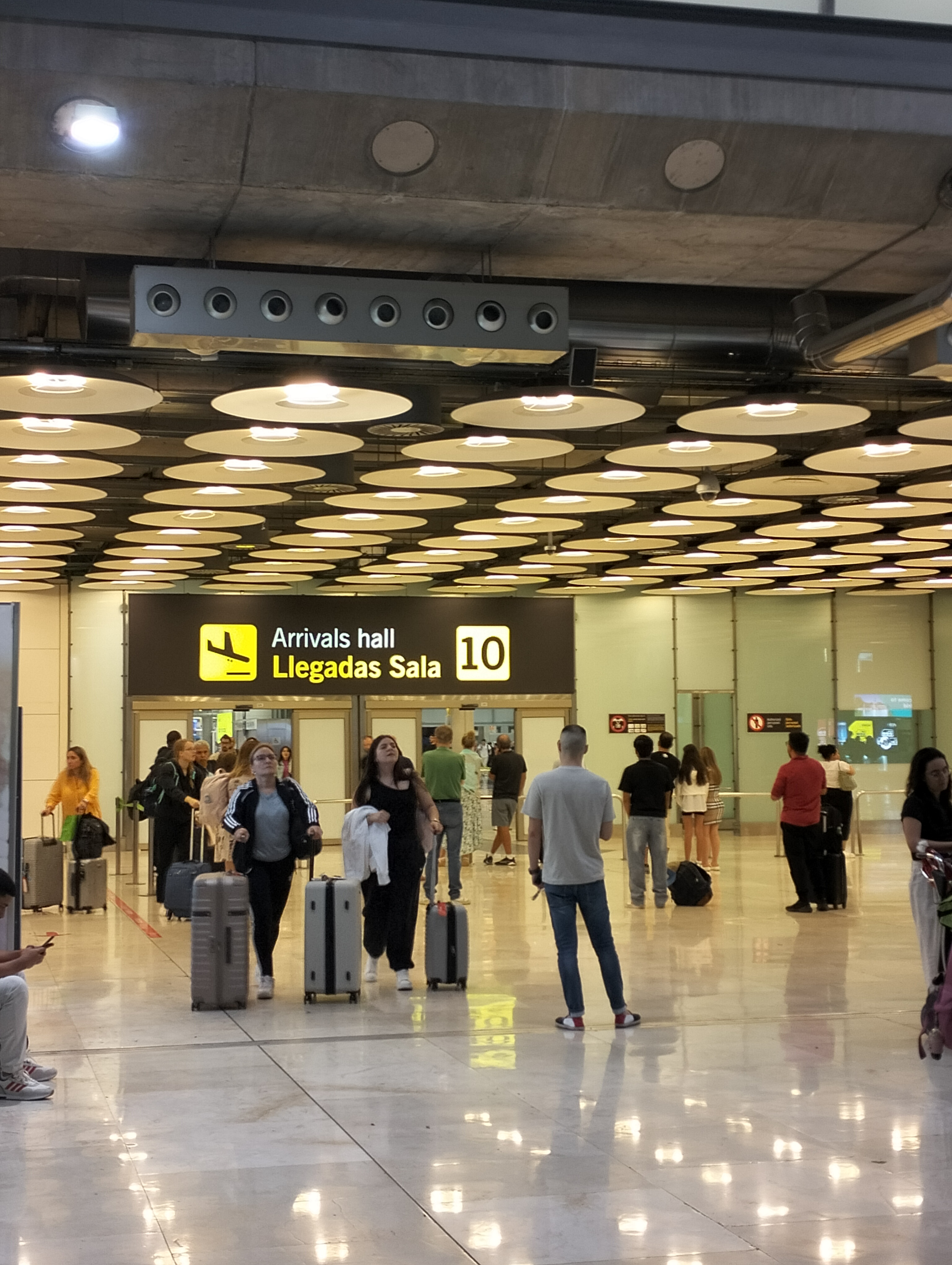Arrival to Madrid. Photo 2