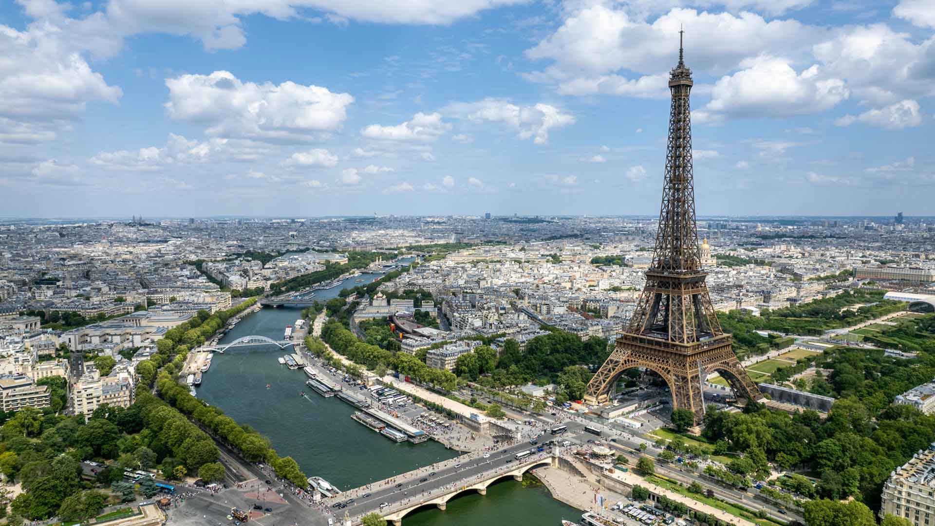Arrival in Paris