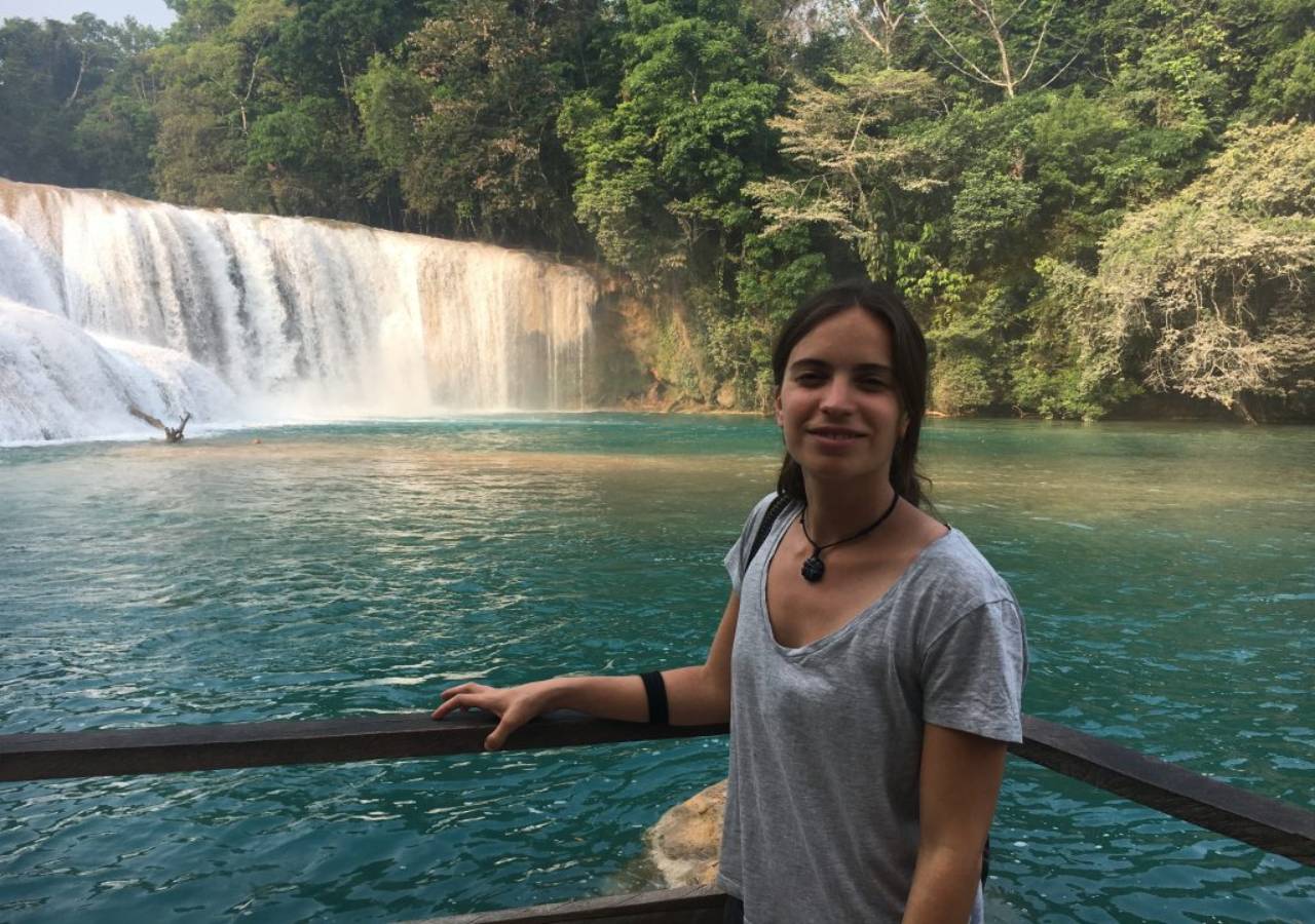 Agua Azul Waterfalls - Misol-há Waterfall - Palenque Archaeological Zone - San Cristóbal de las Casas. Photo 1