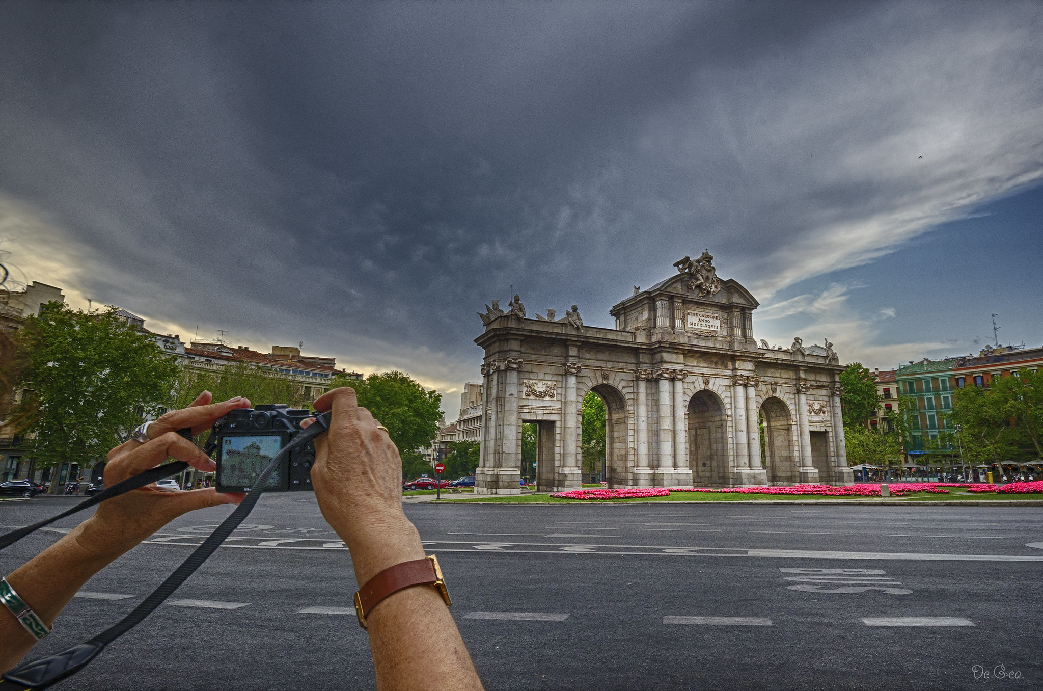 Arrival in Madrid. Photo 1