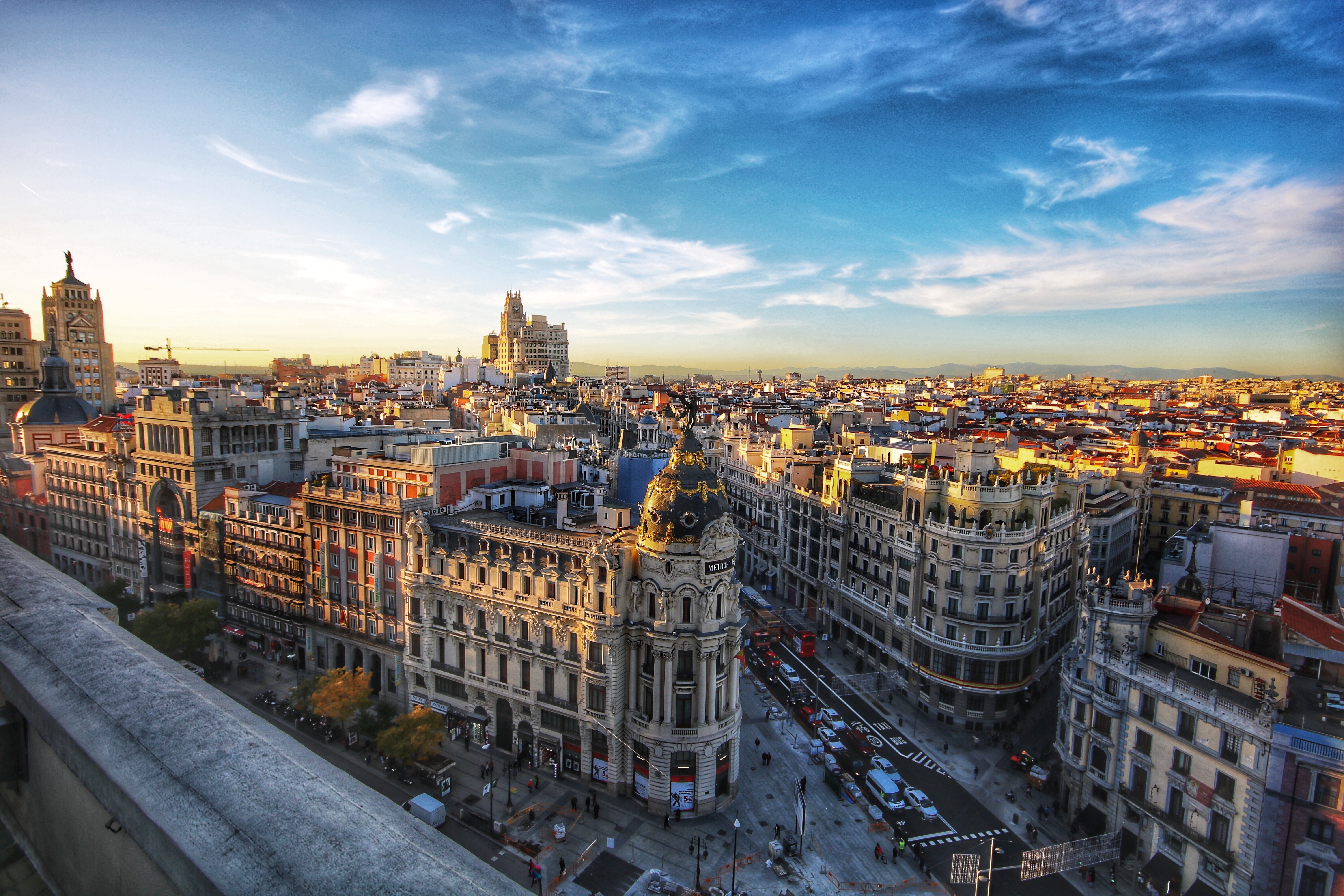 Arrival in Madrid. Photo 1