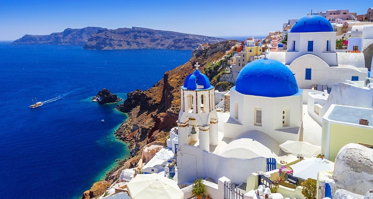 An adventure touring the most emblematic places in Greece Athens, Santorini & Mykonos With 3 Guided Tours | Semiprivat