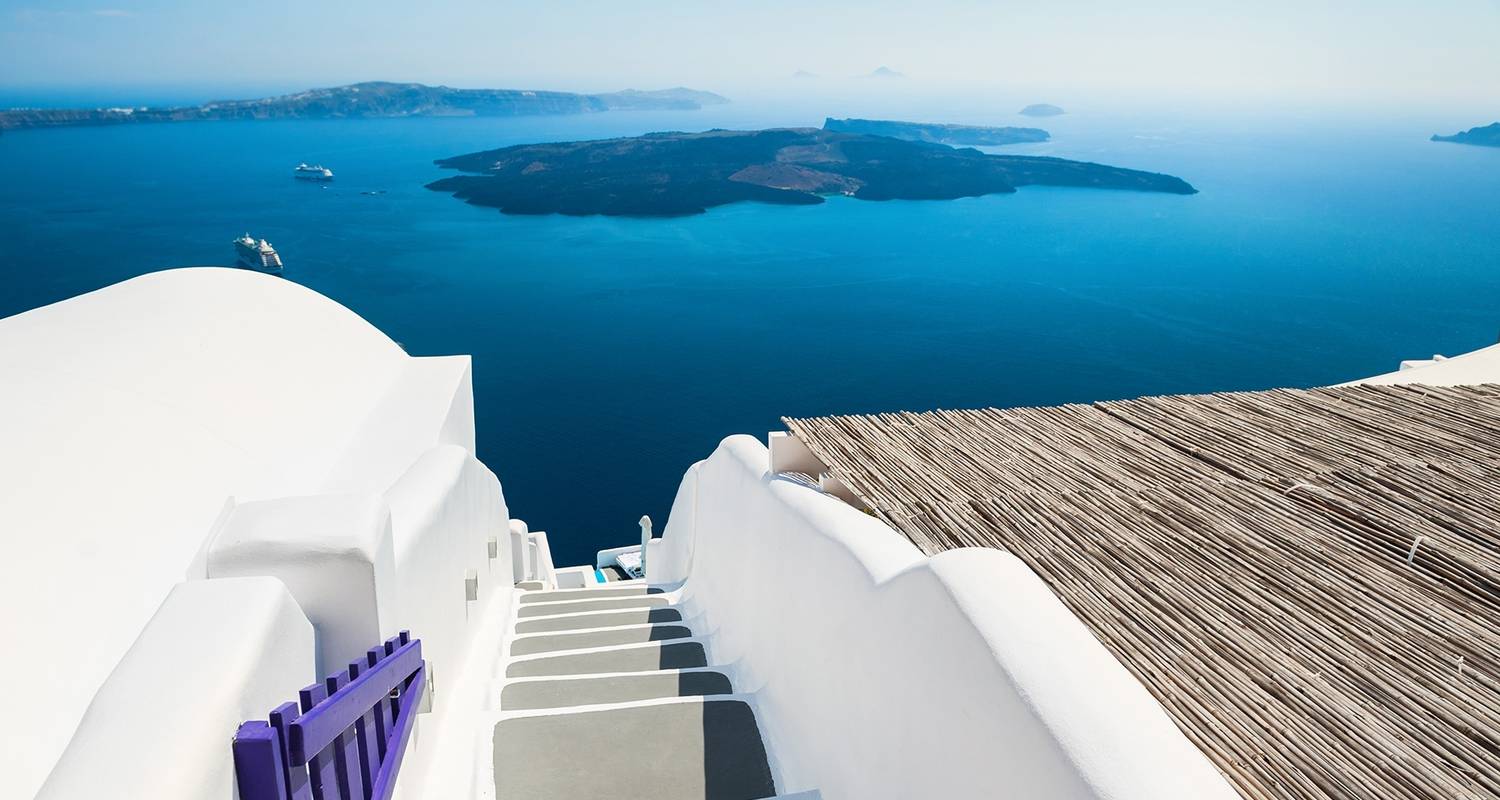 An adventure touring the most emblematic places in Greece Greek Islands Explorer With Santorini Sunset Cruise - Premiu