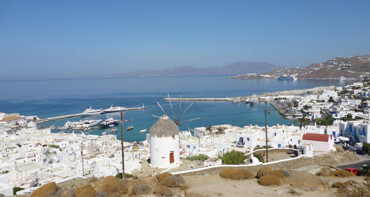 7 Day Escape: Santorini, Mykonos With Delos & Sunset Cruise 