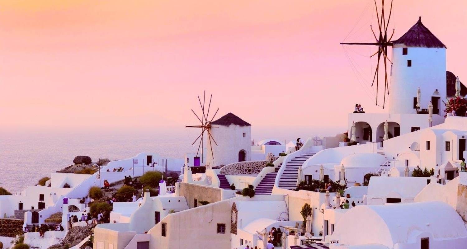 Island Hopping, Summer On The Greek Islands: Mykonos, Santor