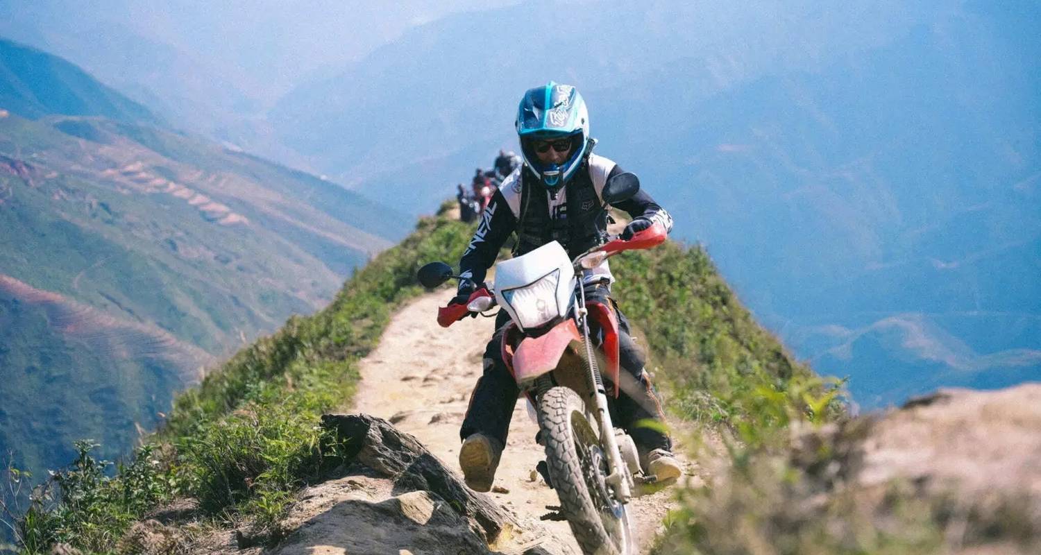 An adventure touring the most emblematic places in Viet Nam Unique Northern Vietnam Off-Road Motorbike Tour To Taxua, Ng