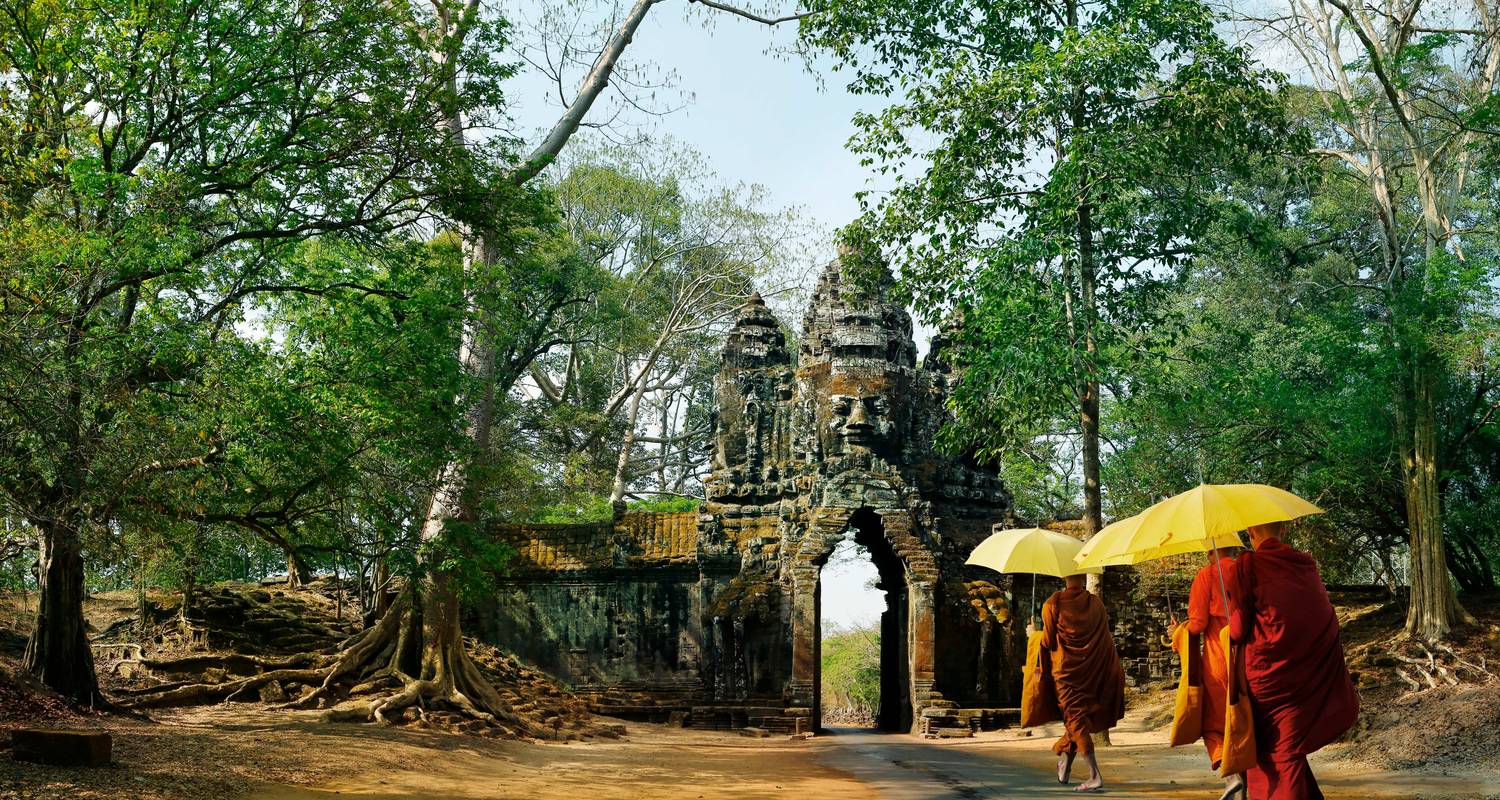 An adventure touring the most emblematic places in Cambodia Glimpse Of Indochina In 15 Days - Departure Every Sunday Fro