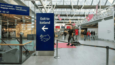 Arrival in Reykjavik. Photo 1